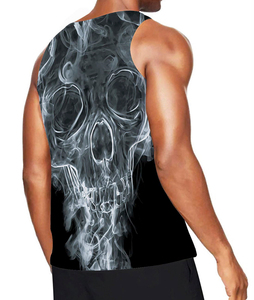 Camiseta sin Mangas Sublimada con Logotipo Profesional, Mejor Precio, Nuevo Modelo, Secado Rápido, Logotipo Personalizado del Fabricante, Tejido de Punto de Secado Rápido - Product Image 2