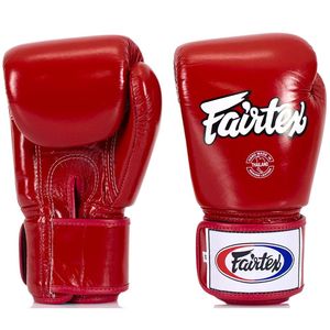ถุงมือชกมวย MMA หนังวัวแท้ Fairtex สีดำคุณภาพสูง แบบรัดตีนตุ๊กแก น้ำหนักเบา สำหรับฝึกซ้อมและแข่งขัน ปรับแต่งได้ - Product Image 1