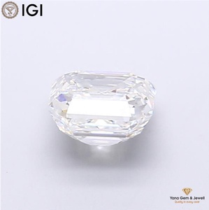Diamante de Corte Asscher Cultivado en Laboratorio con Certificación IGI, Color E, Claridad VVS1, 1.50 Quilates, para Joyería de Novia - Product Image 3