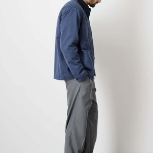 Chaqueta vaquera de servicio OEM, muy vendida, de alta calidad, estilo casual urbano para hombre, con logotipo personalizado. - Product Image 3