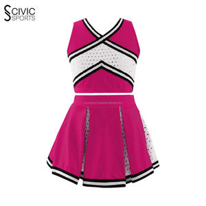 Customized Sublimation Youth Cheerleading Uniforms OEM <b>Sexy</b> Custom Cheerleader <b>Outfit</b> Latin <b>Women</b> Dress - Product Image 5