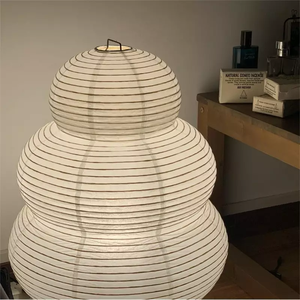 <span class=keywords><strong>Lampe</strong></span> en papier de riz, lampes de chevet pour salon, lanterne en papier, décoration japonaise, <span class=keywords><strong>lampe</strong></span> Akari Noguchi avec interrupteur à bouton - Product Image 1