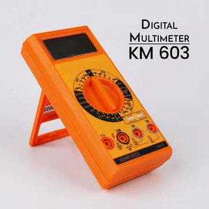 Multimètre numérique haute précision KM-603, 3,5 chiffres, 1999 lectures, 0-1000V, résistance 60m-200m, pour professionnels - Product Image 2