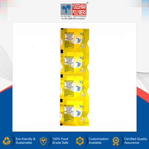 Indian Manufacturer Best Quality Customized Size Three Side Seal Chromo Paper Aluminum Foil Food Grade White/Brown <b>Sugar</b> - Product Image 3