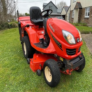 Tractor cortacésped Kubota GR2100 4x4, mini tractor de jardín, equipo agrícola de 28V, cortadora rotativa de 1800W para un rendimiento superior en el campo. - Product Image 3