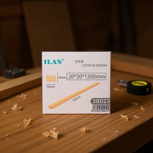 Listello in Legno Quadrato Ilan 20x30x1200mm per Progetti di Falegnameria - Product Image 2