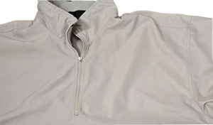 Golf Windshirt <b>Zip</b> Pullover Khaki <b>Men</b> Long Sleeve 1/4 <b>Zip</b> <b>Mens</b> Performance Sweatshirt Golf with Custom Logo Windbreaker <b>Jacket</b> - Product Image 2