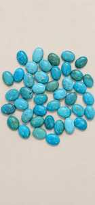 Turquesa Firoza de Aspecto Elegante, Piedras Preciosas Sueltas, Cantidad al por Mayor, para Mujeres, Fabricación de Joyas, Precio al por Mayor, Piedra Hecha a Mano - Product Image 3