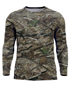 เสื้อตกปลาแขนยาวแบบมีฮู้ด ป้องกันรังสียูวี 50 ผลิตจากโพลีเอสเตอร์ 100% ต้านเชื้อแบคทีเรีย ระบายอากาศได้ดี แห้งเร็ว เหมาะสำหรับกิจกรรมกลางแจ้ง 男女 140 กรัม - Product Image 1