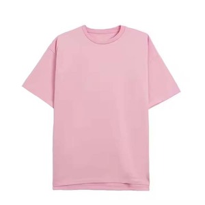 High Quality 100% Cotton 210gsm Front Custom Blank <b>Collar</b> <b>T</b>-<b>Shirt</b> Short Sleeve Advertising Men's Breathable Quick Dry Knitted - Product Image 3