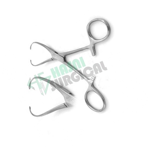Pinces à serviettes de haute qualité Backhaus, 10 pièces, plaquées or, instruments chirurgicaux en acier inoxydable par Hasni Surgical - Product Image 3