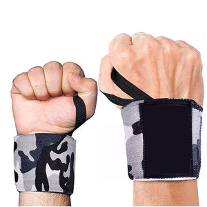 Sangles de soutien du poignet en néoprène respirant antidérapant avec fermeture auto-agrippante pour la musculation et l'utilisation en salle de sport (football) - Product Image 5