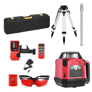 Livella Laser Rotante Autolivellante a 360 Gradi da 2650ft con Treppiede Rinforzato e Telecomando, Laser Rosso - Product Image 1