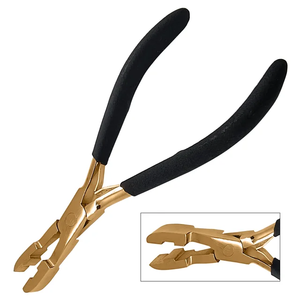 Pinzas de Alta Calidad para Extensiones de Cabello de Color Personalizadas, Anillos Compuestos de Grado Quirúrgico Premium, Fuerte Sujeción, Comerciales - Product Image 4