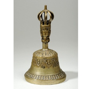 Campana de mano de latón de estilo antiguo de la mejor calidad con mango metálico para profesores, decoración del hogar y colecciones clásicas. - Product Image 3