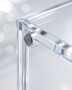 New Design Modern Chrome Finish for Clear Acrylic Booster Box <b>Protector</b> Limited Edition Poke Center Kanazawa Special Display - Product Image 4