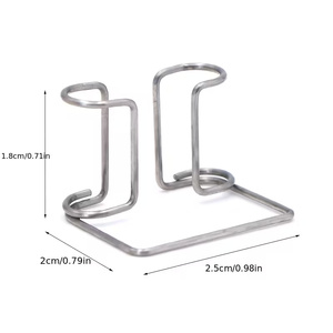 Clip de fixation et d'isolement pour instruments dentaires manuels en acier inoxydable, classe I - Product Image 2