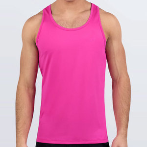 เสื้อกล้ามออกกำลังกายผู้ชาย OEM คุณภาพสูง ผ้าฝ้าย 100% แห้งเร็ว ระบายอากาศดี ราคาถูก รับผลิตตามแบบ ขายส่งจากโรงงาน - Product Image 1