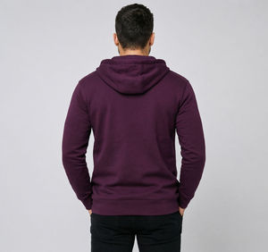 High Quality Thick Men Zipper Hoodie Cotton Blended Oversized Boxy Fit Cropped <b>Zip</b> <b>Up</b> Hoodie - Product Image 2