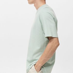 Camiseta Deportiva Extra Grande Personalizada para Hombre, 100% Algodón, Verano, Alta Calidad, Secado Rápido, Transpirable, Manga Corta, Logotipo Personalizado, Gimnasio - Product Image 5