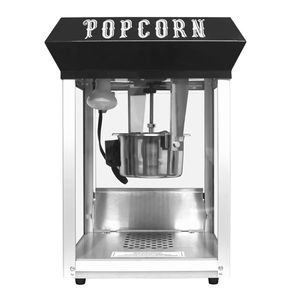 Black 4 Ounce Bar Style <b>Popcorn</b> <b>Machine</b> <b>Popcorn</b> Maker Popper - Product Image 1