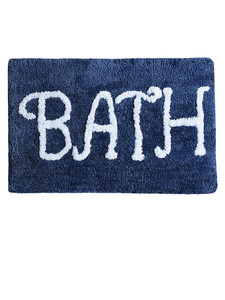 Alfombra de poliéster rectangular jacquard a cuadros, antideslizante y absorbente, para uso doméstico y hotelero, estilo moderno para baño. - Product Image 3
