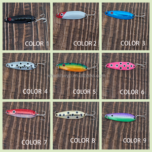 <span class=keywords><strong>MISTER</strong></span> LURE รับผลิตตามสั่ง OEM ODM เหยื่อปลอมแข็ง 7 กรัม 55 มม. ราคาขายส่ง เหยื่อปลอมแบบหมุนในแนวตั้ง เหยื่อปลอมโลหะ ใบพัดรูปใบหลิว - Product Image 4
