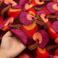 Tissu en toile imprimé africain Wax Print, respirant, écologique, en coton, pour vêtements, sacs personnalisés, vente en gros, exportation