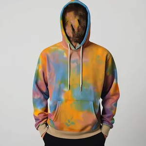 Fabricante de Sudaderas con Capucha Tie Dye Personalizadas, Sudadera Extra Grande de Felpa de Algodón Premium - Product Image 5