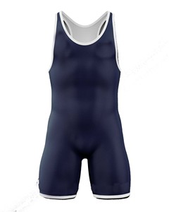Singlet de Lucha Sublimado Transpirable de Corte Atlético para Hombre, Uniforme Deportivo con Diseño Personalizado para Equipos Europeos - Product Image 5