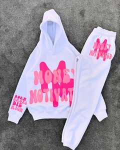 Conjunto de Sudadera con Capucha y Pantalones Deportivos de Algodón Grueso para Hombre - Product Image 5