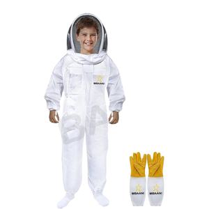 Traje de Apicultor para Niños con Capucha y Guantes, Traje de Apicultura para Jardín - Product Image 1