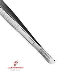 Pinzas para tejidos delicados Stille Pattern 4x5 dientes, instrumento quirúrgico de acero inoxidable, pinzas médicas de precisión - Product Image 3