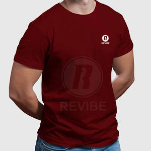 เสื้อยืดผู้ชายโลโก้แบบกำหนดเอง ราคาดีที่สุด เสื้อยืดผู้ชายผ้าฝ้าย 100% สีตามสั่ง เสื้อยืดผู้ชายผลิตในปากีสถาน - Product Image 3