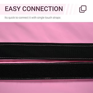 Tappetino Pieghevole Extra Protettivo per Pole Dance 2'' x 5' Leggero Rosa con Maniglia - Product Image 4