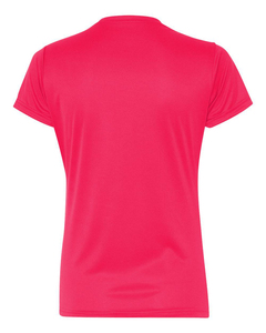 เสื้อยืดผู้หญิงทรงเข้ารูป สีพื้น ผ้าฝ้าย ระบายอากาศ แห้งเร็ว สไตล์ลำลอง ใส่เที่ยวฤดูร้อน ทรงหลวม แขนสั้น คอกลม - Product Image 5
