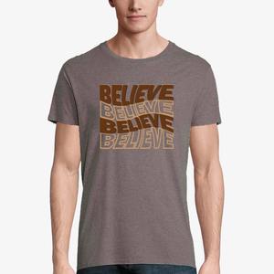 Coton spandex de qualité supérieure mélangé couleur unie col en V manches courtes T-Shirts hommes style décontracté impression personnalisée par Top fournisseur BD - Product Image 2