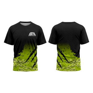 Camiseta Deportiva Unisex de Poliéster, Tejida, con Serigrafía, de Manga Corta, Transpirable, de Secado Rápido, para Entrenamiento - Product Image 3