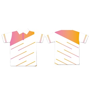 เสื้อโปโลลายทางธุรกิจของผู้ชายเสื้อฟุตบอลเสื้อโปโลลายทางพิมพ์โลโก้ - Product Image 5