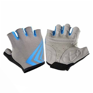 Gants de cyclisme en microfibre véritable, respirants avec dos en maille aérée, équipement haut de gamme, gants de vélo avec grip en silicone texturé pour la conduite décontractée - Product Image 3