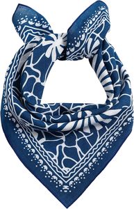 2026Fashion Design Women Elegant Flower Printed Bandana Women <b>Head</b> Scarf <b>Silk</b> Satin <b>Head</b> Scarves <b>Silk</b> <b>Wrap</b> Scarves - Product Image 2