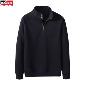 Sudadera con Cierre de Cremallera para Hombre, Estilo Casual, Manga Larga, Tejido de Rizo Ecológico, Logotipo Personalizado, Invierno - Product Image 1