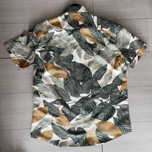 เสื้อฮาวายสำหรับผู้ชาย เสื้อชายหาด เสื้อเชิ้ตแขนสั้นติดกระดุมสำหรับฤดูร้อน - Product Image 3