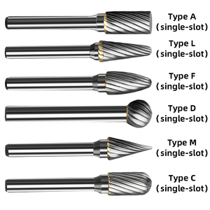 A/B/C/D Customizable Tungsten <strong>Carbide</strong> Rotary Burr Set Supports ODM &amp; OEM Milling Cutter <strong>CNC</strong> <strong>Tools</strong> Manufacture Customizable - Product Image 2
