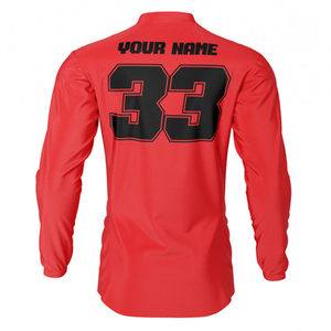 Top Quality Best Design 100% Polyester Custom Sportswear Motorbike Motocross Full Sleeves Jersey High Quality Motocross Jersey - Product Image 2