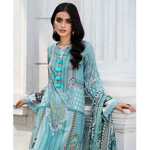 Vestido de Verano Pakistaní Shalwar Kameez para Mujer, Nuevo Estilo en Oferta, Logotipo Personalizado, Listo para Usar o Cosido, Diseño Sólido - Product Image 5