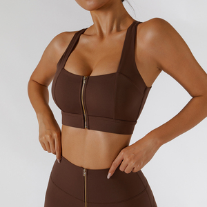 Sujetador deportivo de alto soporte para mujer, el más vendido, para gimnasio, entrenamiento, correr, ropa deportiva, top transpirable - Product Image 4