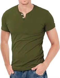 เสื้อยืดผู้ชายแบบทางการ 220 กรัม ผ้าเจอร์ซีย์ 100% โพลีเอสเตอร์/คอตตอน ทรงปกติ แขนครึ่ง คอโอ พิมพ์ลายดิจิทัล เป็นมิตรกับสิ่งแวดล้อม - Product Image 3