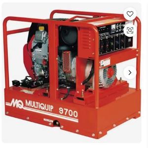 มีจำหน่ายแล้ว เครื่องกำเนิดไฟฟ้าพกพา Multiquip GAC97HEA 9700 วัตต์ - Product Image 1