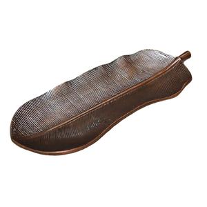 Elegante Bandeja de Servir de Aluminio Ecológico con Baño de Oro para Comedor y Eventos Modernos y Lujosos en el Hogar - Product Image 1